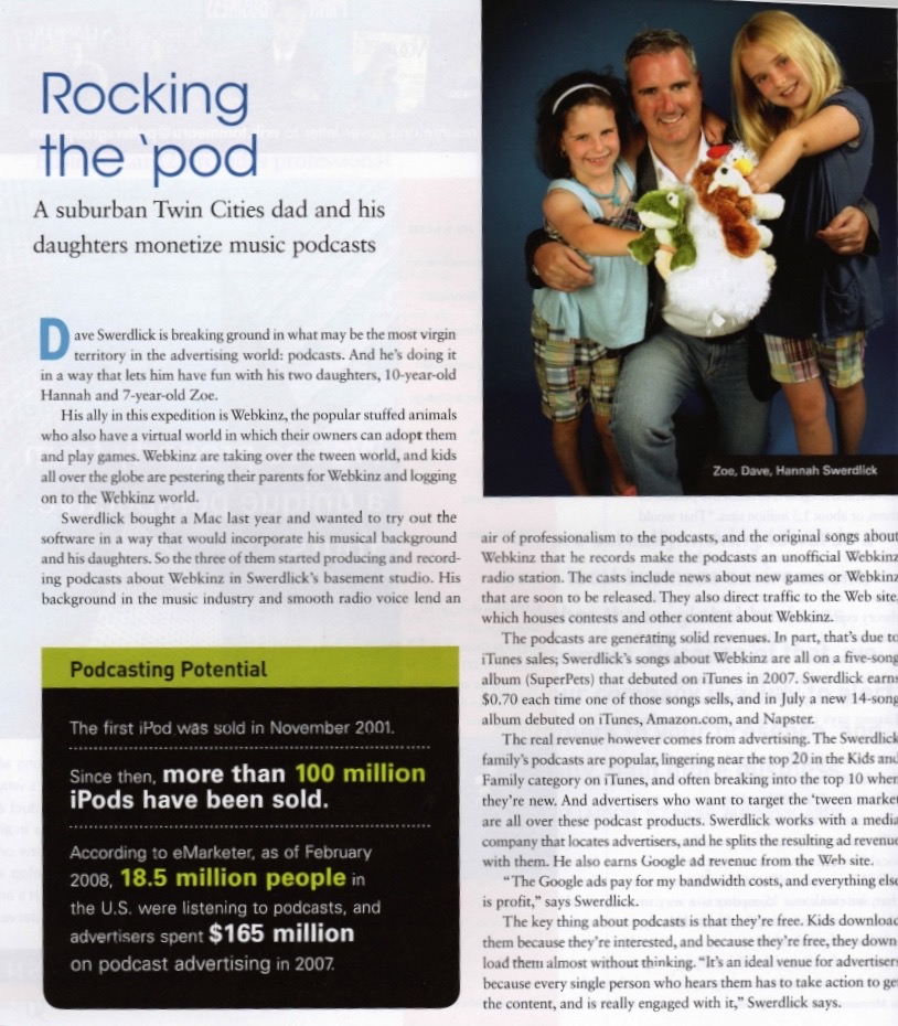 Minnesota Business Magazine - Dave Swerdlick - Podcasting